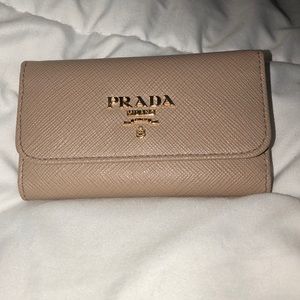 authentic Prada key holder